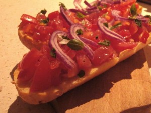 Pomidorowa bruschetta