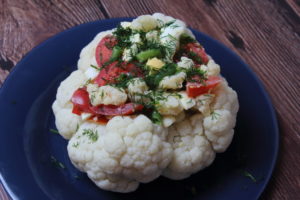 Kalafior faszerowany – na zimno