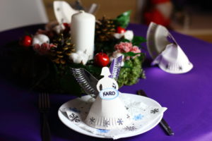 DIY: anioły na świąteczny stół