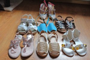 Kolekcja sandałków – czyli łowcy okazji