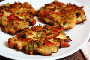 Placuszki z kurczakiem