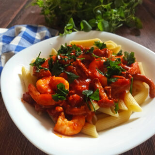 Pikantna zapiekanka kukurydziana