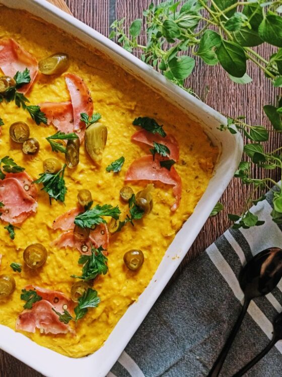 Pikantna zapiekanka kukurydziana