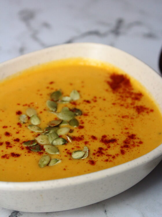 Zupa dyniowa po tajsku